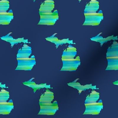 Michigan Blue Small Scale