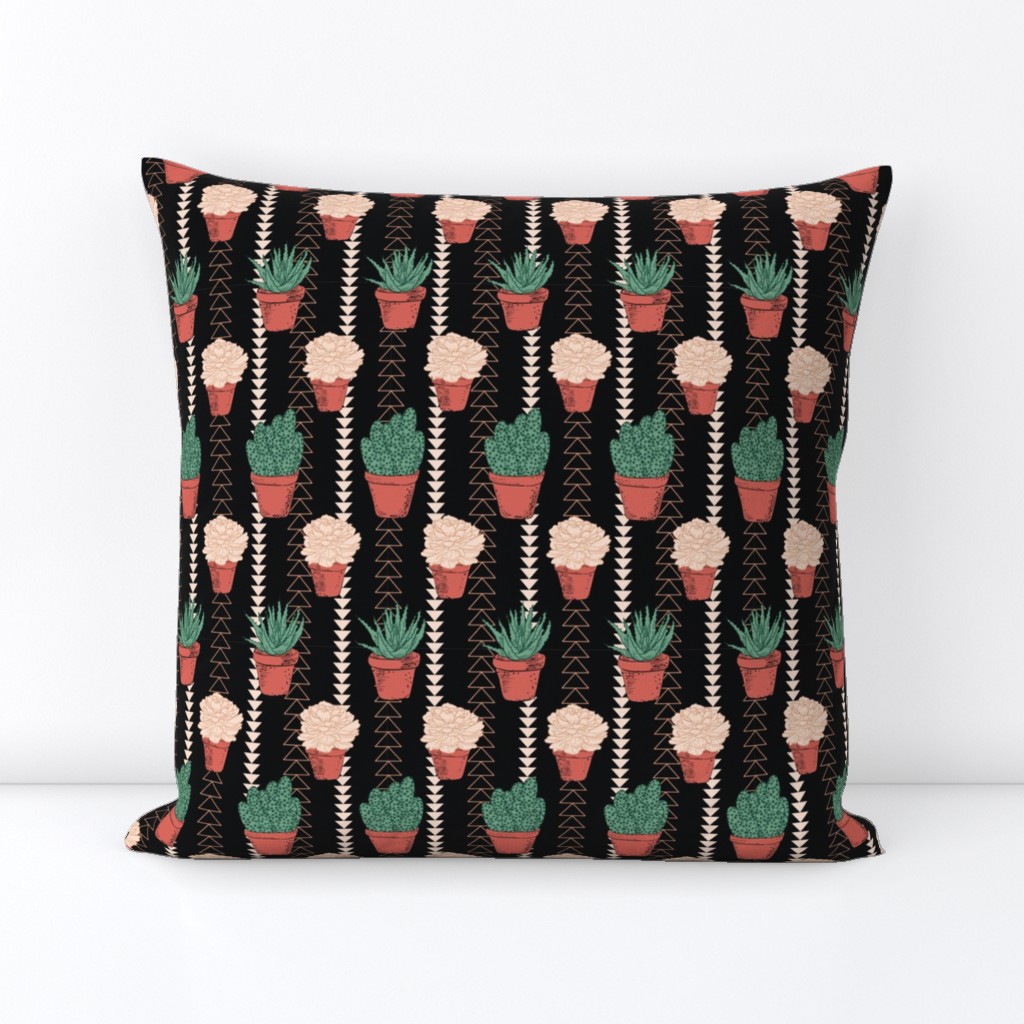  Hand Drawn Cactus - Terracotta