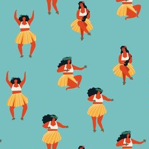 Hula dancers