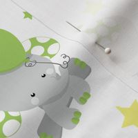Dreamy Green Elephant 11