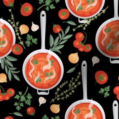 Let’s Eat, Black - Tomato Soup