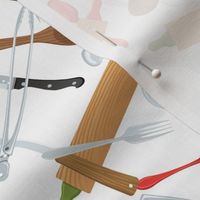 Let’s Eat, White - Utensils & Gadgets 