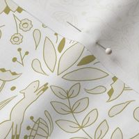 Folk Forest - Gold // by Sweet Melody Designs