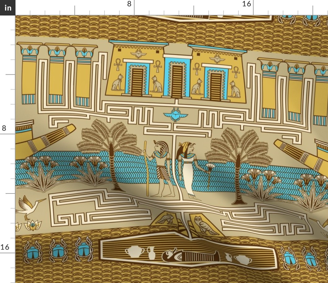 Egyptian maze