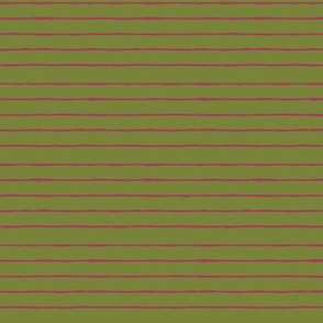  green/fuschia mini stripe