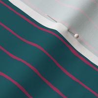 teal/fuschia stripe - vertical