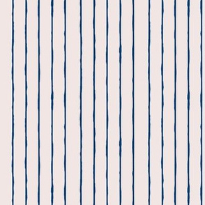 swim lane stripe in sunbleached pink/navy blue-vertical