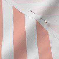 peach stripes fabric
