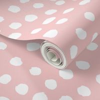 pink dots fabric