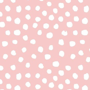 pink dots fabric
