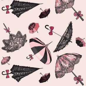 Brellas & Bows /Pink