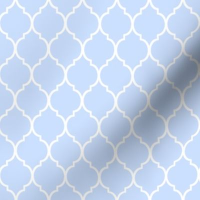 Tiny Blue Moroccan Pattern