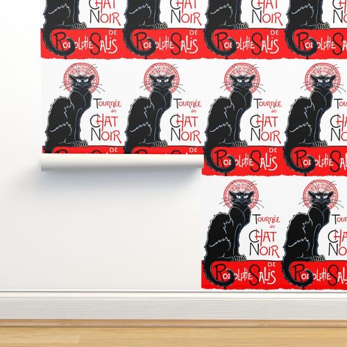 Wallpaper Black Cats Cat Vintage Retro Kitsch Tournee Du Le Chat Noir Rodolphe Salis Cabaret Nightclubs French Words France