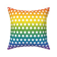 Stars Bright Rainbow Linen