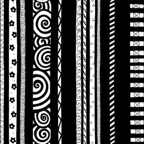 B&W Bar - vertical