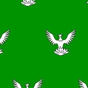 Vert, a Phoenix Argent