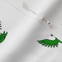 Argent, a Phoenix Vert