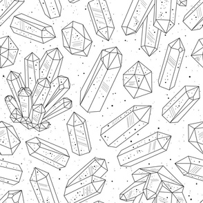 White Crystals