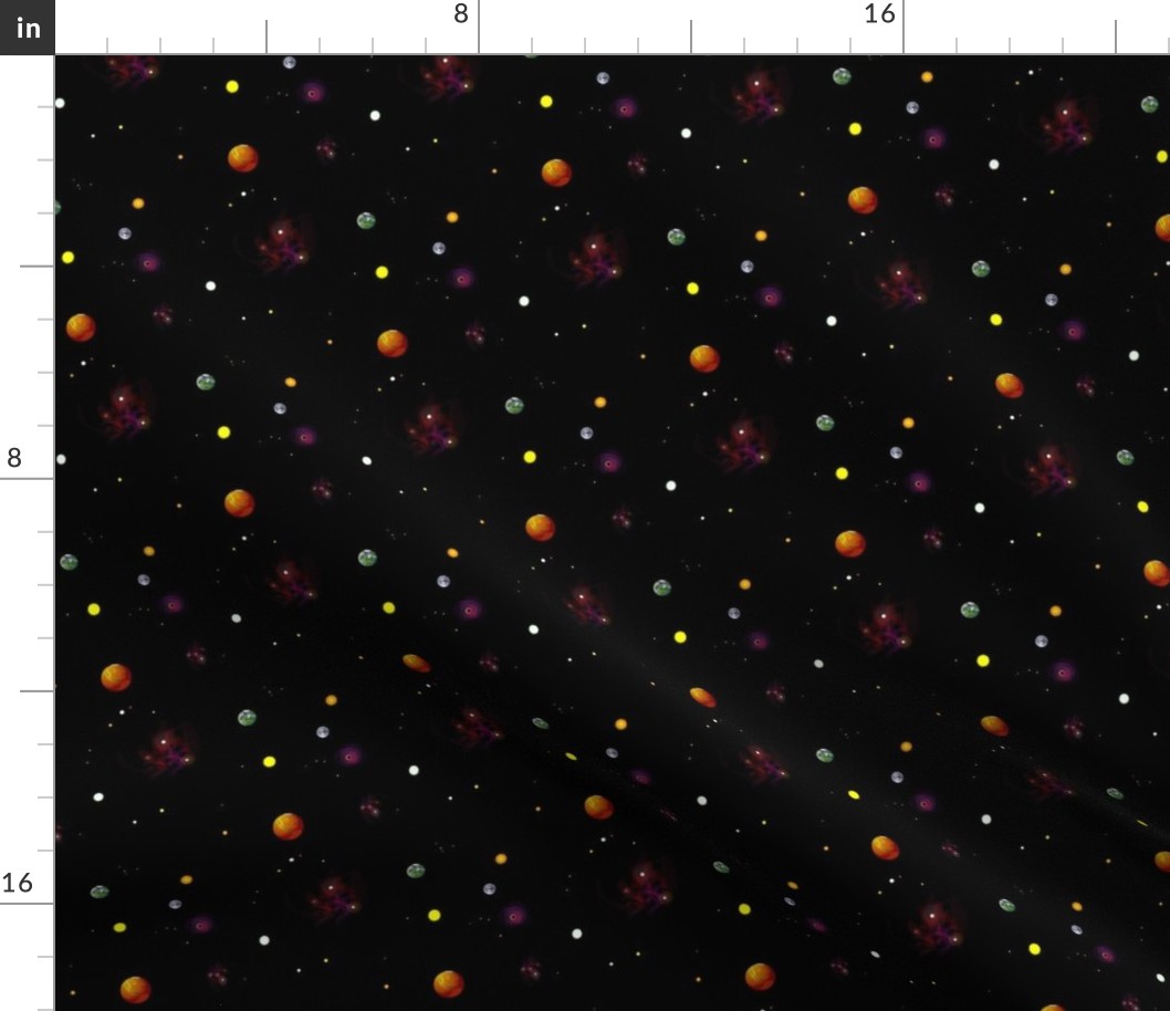 Planets Stars and Nebulas