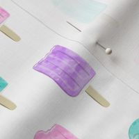 watercolor popsicles - multi