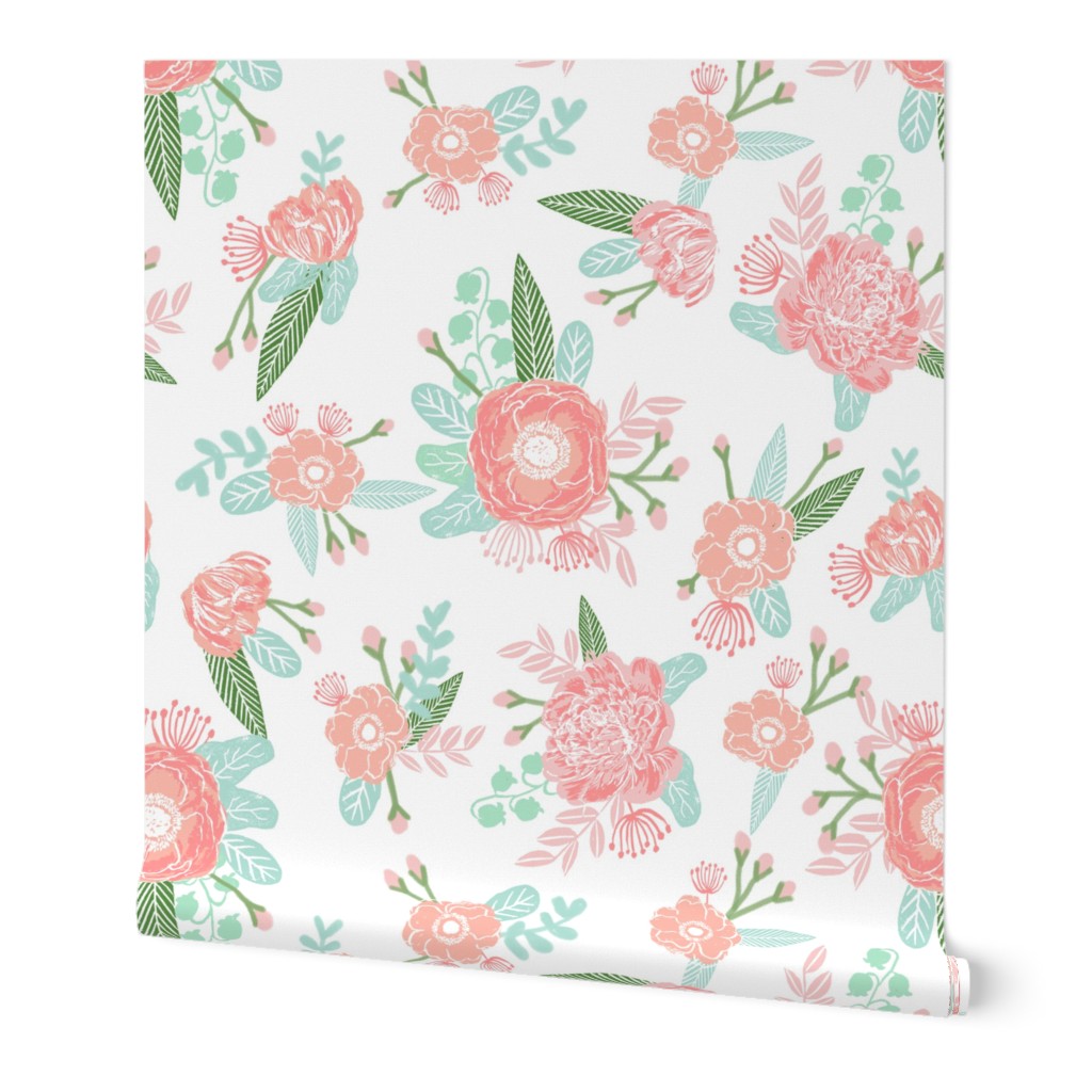 florals mini print