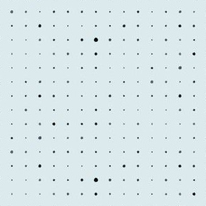 Black Dots in GrayBlue