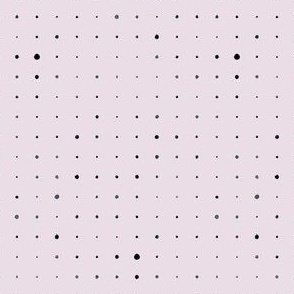 black dots in GrayPink