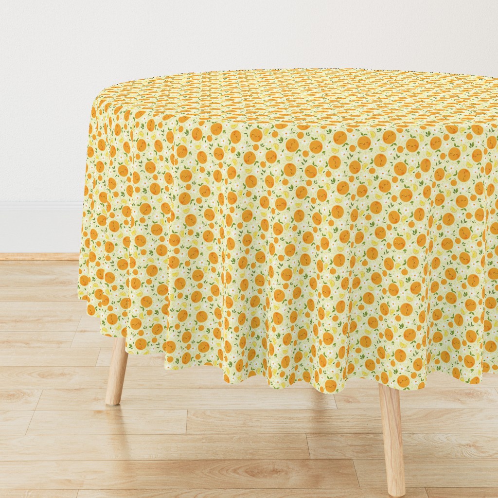 Orange Citrus Pattern