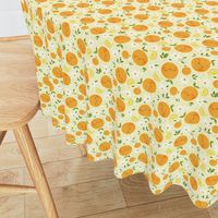 Orange Citrus Pattern