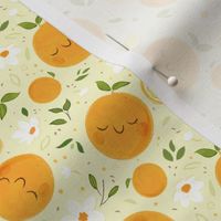 Orange Citrus Pattern