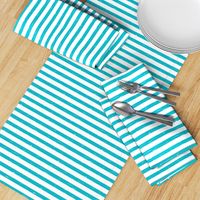 stripes fabric // stripe fabric nursery baby stripes nursery baby fabric  - turquoise