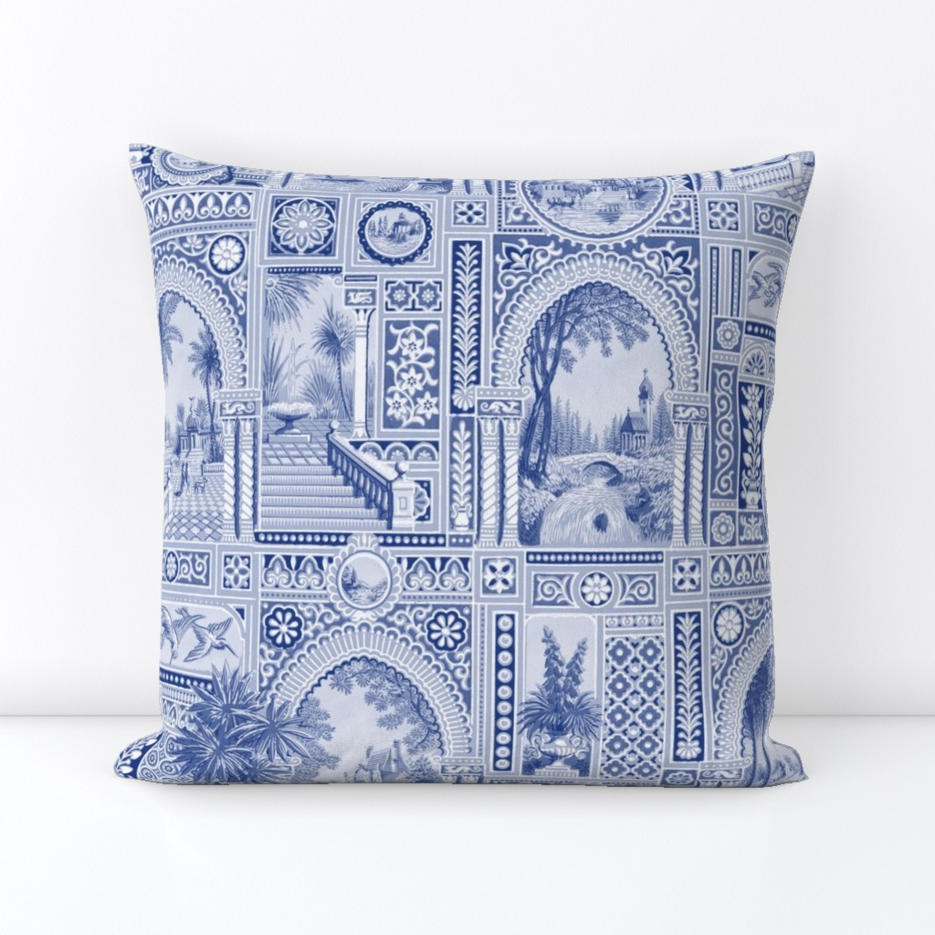 Aesthetic Grand Tour ~ Willow Ware Blue and White 