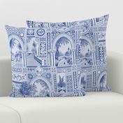 Aesthetic Grand Tour ~ Willow Ware Blue and White 