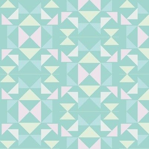 scandinavian mosaic mint