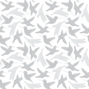 Hummingbird Repeat (grey)