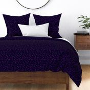 Purple and Navy Leopard