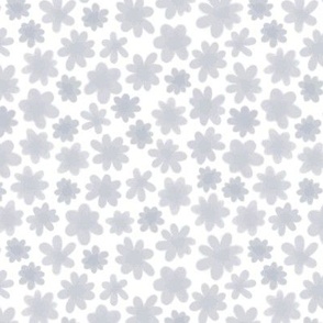 Soft Grey Flowers