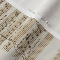 Alessandro Scarlatti's handwritten sheet music for Griselda