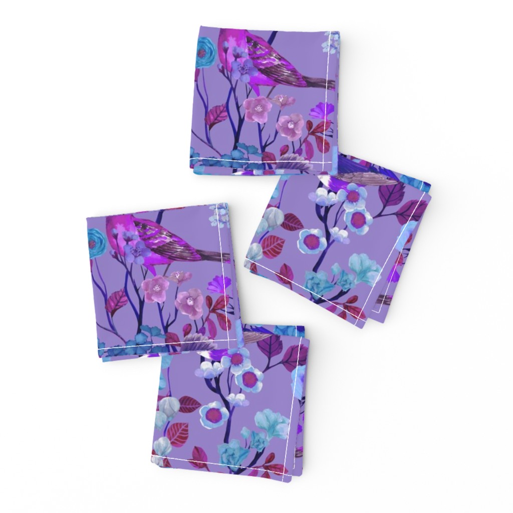 Birds and Blooms Chinoiserie {Mad Violet}