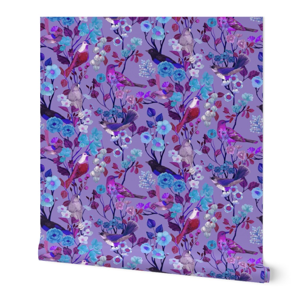 Birds and Blooms Chinoiserie {Mad Violet}