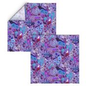 Birds and Blooms Chinoiserie {Mad Violet}