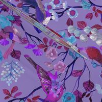 Birds and Blooms Chinoiserie {Mad Violet}