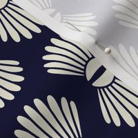 Scallop Shells Midnight Blue