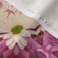 Ivory and Mauve Mums 0875