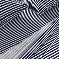 Stripes navy and white 