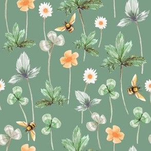 Meadow and Bee, Vintage Green