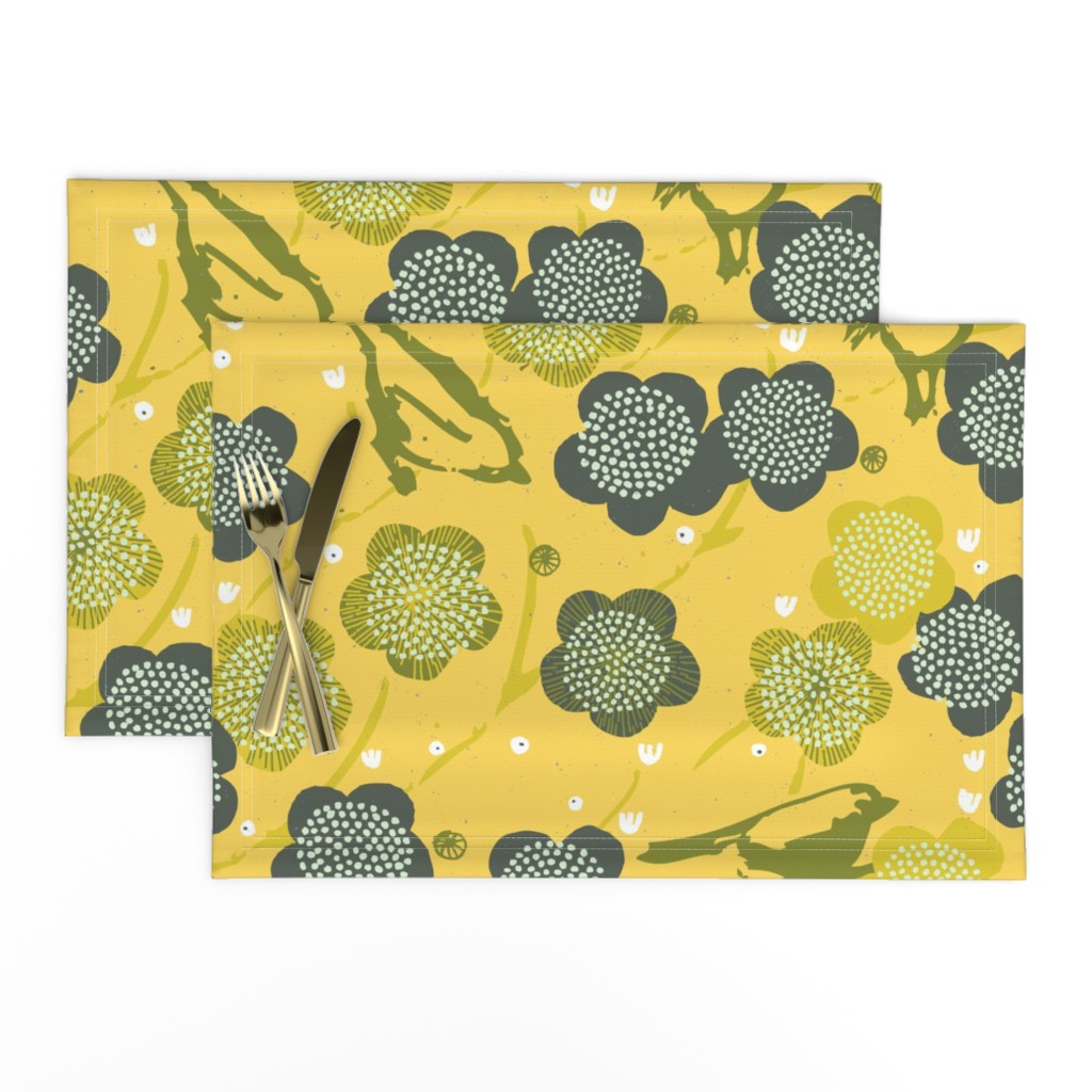 Birds and Blooms M+M Yolk by Friztin