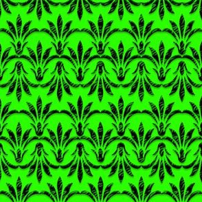 Peace_Floral_Pattern_Green