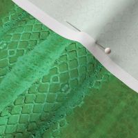 Horizontal Snakeskin (Emerald)