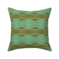 Horizontal Snakeskin (Green & Umber)